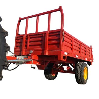 China Rear Body Compartment 3 Ton Trailer Agriculture Implement Farm Tractors Trailer Made in China for sale