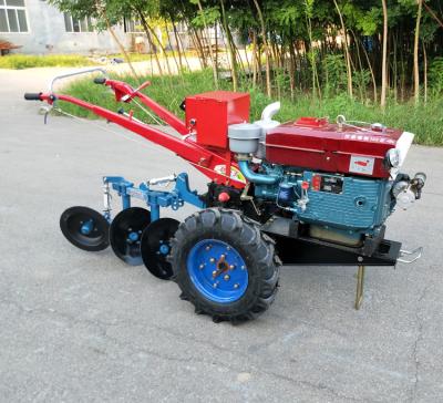 China Farms Agriculture Machinery Equipment Diesel Mini Tractors 8-22hp Two Wheels Walking Tractor Hot Sale for sale