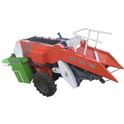 China Corn hill sector hand push diesel engine corn harvester machine multifunctional corn_harvester for sale