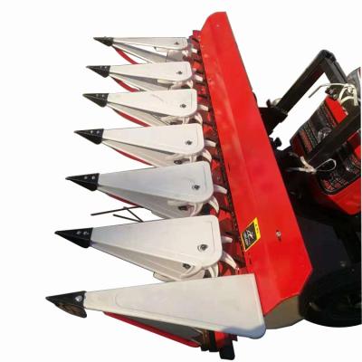 China Rice Farm Tractor Wheat Cutter Rice Harvester Beans Grass Sesame Front Corn Harvester for sale