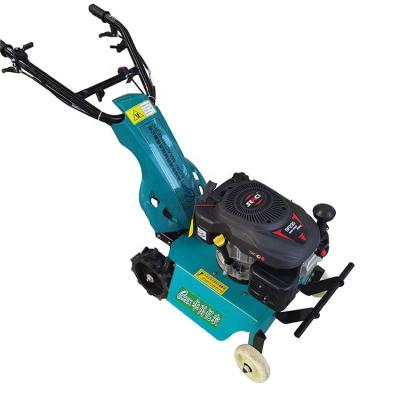 China Grass Agricultural Equipment Compact 170 Gasoline Engine Power Flail Lawn Mower for sale