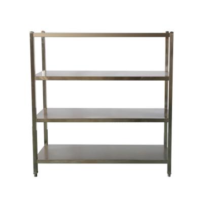 China Double Sided Selective Heavy Duty Stainless Steel Rack Stainless Steel Shelf for sale