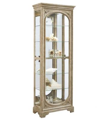 China Factory Direct Selling Rural Solid Wood Porcelain Single Door Vintage Wine Cabinet Storage Factory Direct for sale