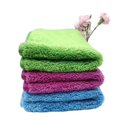 China DIY custom microfiber fabric sustainable microfiber fabric face ware household coral fleece fabric for sale