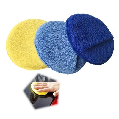 China High Efficiency Car Wash Towel Thickened Absorbent Lint Free Microfiber Clot Microfiber Foam Core Applicator Pads Ultra-soft Cleaning Reinigung for sale