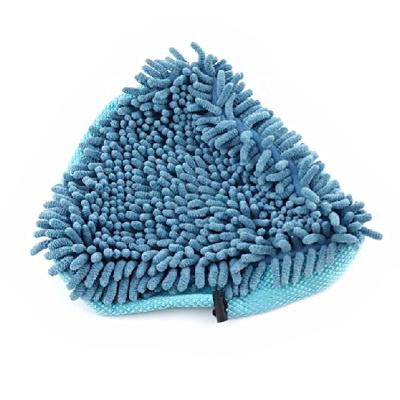 China Amazon Best Selling Durable Steam Replacement Mop Pads Wipe Pad Microfiber Water Absorbent Chenille Microfiber Mop Head Pads for sale