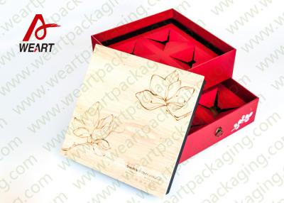 Chine Boîte-cadeau naturels uniques de carton avec des couvercles taille de 15 x de 11 x de 3cm à vendre