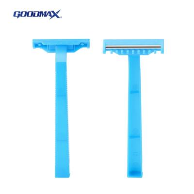 China 1 Times 100,000 Pcs Plastic Hotel Blade Razor Blade Women Low Price Single Outdoor Disposable Razor Maquinilla De Afeitar Desechable for sale