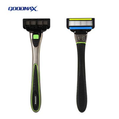 China 5 Blade Maquinillas De Afeitar Economic Industrial System Men Shaving Safety 5 Blade Razor for sale