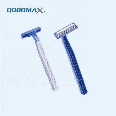 China Triple blade safety razor factory produced travel stainless steel safety men triple blade razor razor for sale