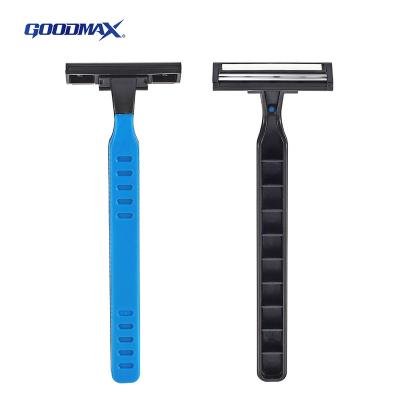 China ABS Triple Blade 113.7mm*39.5mm HIPS+ TPR+ Disposable Shaving Razor For Men for sale