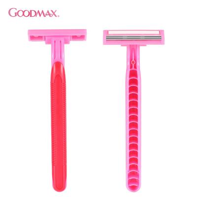 China Cheap Customized Triple Blade Safety Hotel Made Women Disposable Triple Blade Razor for sale