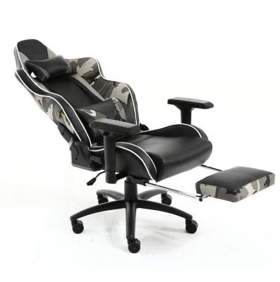 China (Size) New Arrival 2022 Adjustable Racing Computer Lounge PC Gaming Chair With Armrest Adjustable Office Gaming Leather Lumbar Chair for sale