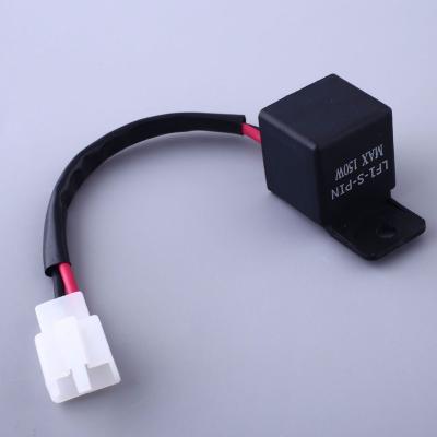 China 12V 2 Pin Motorcycles Electronic LED Flasher Relay For Motorcycle Motorcycles Turn Signal Light Bulbs Durable 2.5*2.5*2.5cm for sale