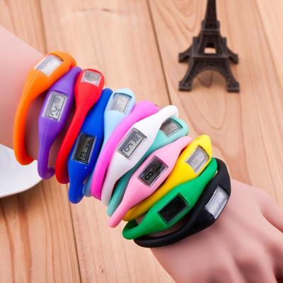 China Water Resistant Fashion Anion Sports Wrist Strap Watch NEW Watches Men Women Digital Silicon LED Watch Insect Repellent DHL Free for sale