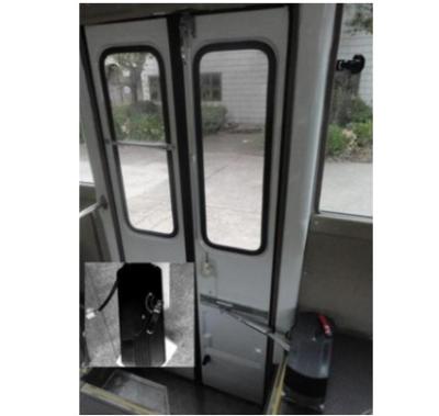 China Electric Folding Door System FD100E for sale