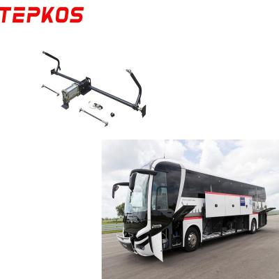 China TEPKOS Aluminum Pneumatic Bus Luggage Door Mechanism for sale