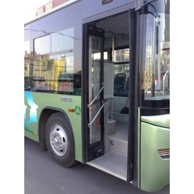 China Sensitive Antipinch Function Pneumatic Aluminum Inner Edge Door For Bus for sale