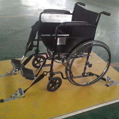 China Wheelchair Inside Vehicle 4 Retractors And Seat Belt Wheelchair Restraint System For Bus for sale