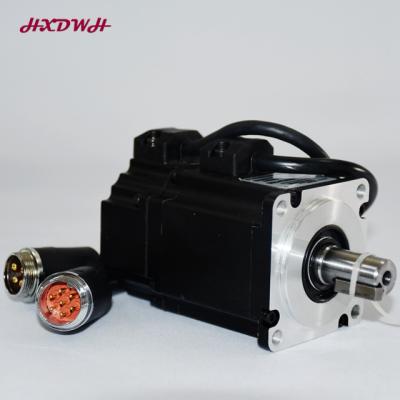 China Excellent quality 80Flange 0.75Kw 2.4Nm 3000-5000rpm 200-220V micro servo motor totally enclosed for printing material for sale