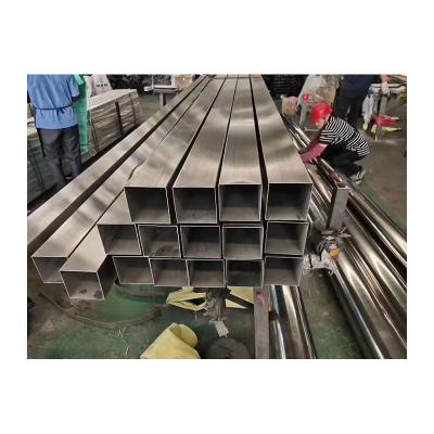 China Supply Equipment Unit 10mm*15mm*6000mm Stainless Steel 309S Pipe 321 317L 904L Sturdy Square Square Tube For Construction for sale