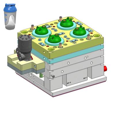 China Plastic Manufacture of Molds for Plastic Injection Custom Molding Plastic Injection Mold Pet Shake Bottle Water Plastic Bottle Mold for sale