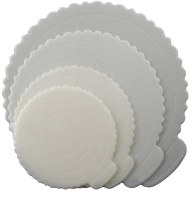 China Tough High Quality Durable Using Various Mixed Color White Cake Round Board for sale