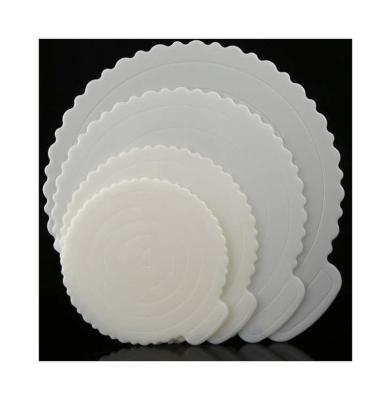 China Cheap Hot Sale Good Quality Mini Golden Color Cake Board Hard White Kit for sale