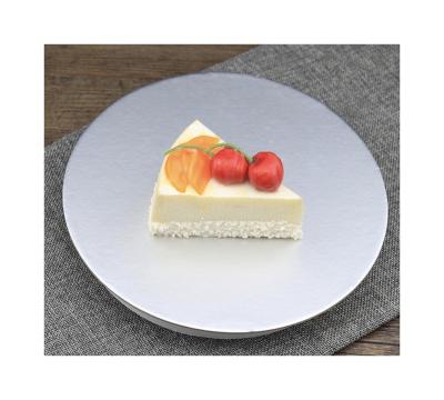 China Economic Hard Custom Design Paper Gold Customized Mini Hotels Cake Board for sale