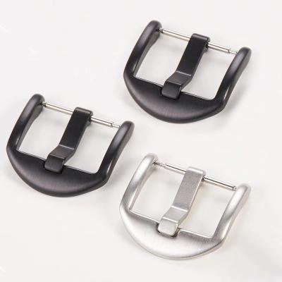 China Watch Strap Buckle Metal Powder Sintered High End Stainless Steel Watch Buckle 18mm 20mm 22mm 24mm MIM Parts for sale