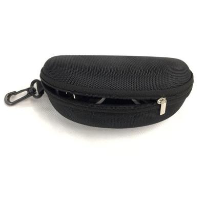 China Eco-friendly Fashion Black Hook Explosion Pattern Sunglasses Box Compression Sunglasses Case New EVA Zipper Glasses Case for sale