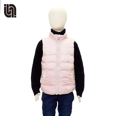 China Custom Breathable Winter Vest Sleeveless Kids Clothing Manufacturer for sale