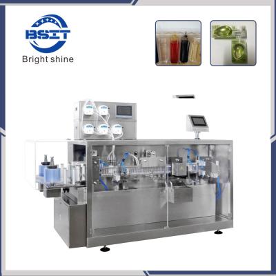 China PVC/PE and PET/PE Plastic Bottle Ampoule Forming Filling and Sealing Cutting Machine for sale