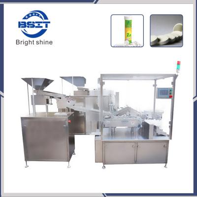 China Effervescent Tablet  counting and filling tube packing machine for Vitamic C food health for sale