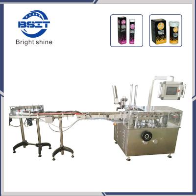 China 10ml E-Liquids Round Bottle Carton Box Packaging Machine with SUS304 for sale