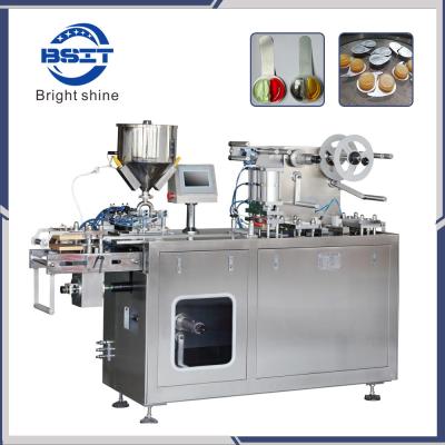 China DPP80 factory supply  manual blister packaging machine for liquid cream for sale