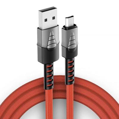 China MP3/MP4 Player Trending Products Fabric 2.4A Cable Micro 5 PIN Usb C Fast Data Usb Charging Cable Phone Usb Cable for sale