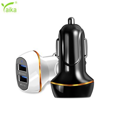 China Android 3.1a Car Charger 3.1 Amp Charging Adapter Mobile Phone Micro Android USB Car Charger For IPhone X for sale