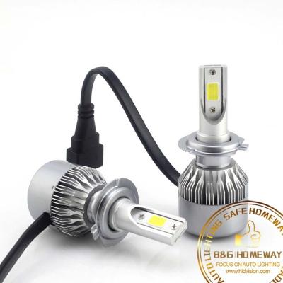 China Focos led 36w 3800lm C6 focos led C6 led h4 headlight with 13 months warranty for sale