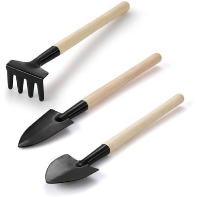 China Isunpro 3Pcs Heavy Duty Carbon Steel Gardening Tool Kit for sale