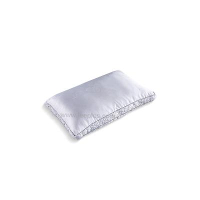 China Leeples comfortable duck down pillow，or feather fill with down-proof cotton cover for sale