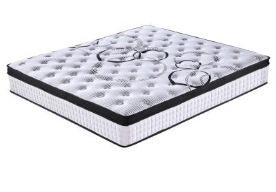 China LPM-1712 spring mattress with density foam,pocket coils,multiple sizes,mattress in a box. for sale