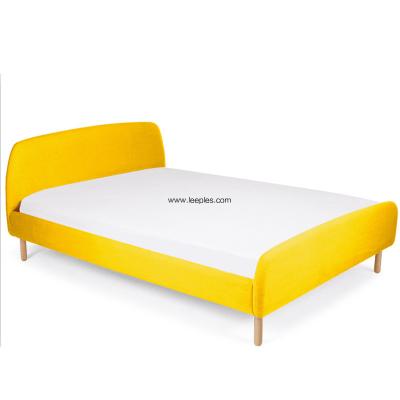 China Modern Fabric bed bedroom furniture soft beds frame,color optional. for sale