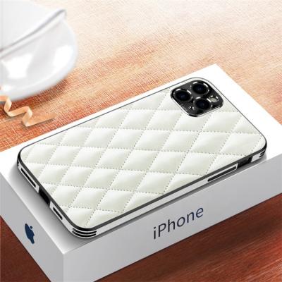 China Fashion Luxury Leather Back Cover Fashion Phone Case with Classic Designs for Iphone 12 Pro Max,12 Pro for sale