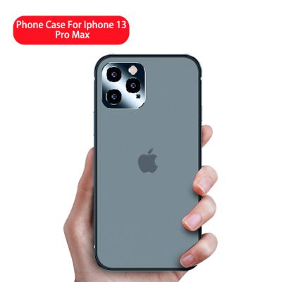 China Shockproof Metal Straight Edge For iPhone 13 pro phone case iphone 12 caseall-included anti-drop lens protection for iphone 11 pro max for sale