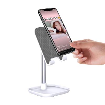 China Adjustable Stainless Steel Angle Waist Cell Phone Holder for Phone Holder Desk Stand for Office, Compatible with All Cell Phones for sale