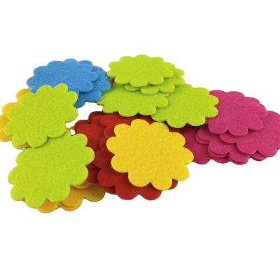 China Felt Stickers Felt Flower PK30 Craft Kit DIY Create Your Own Flower For Zoo Birthday Party for sale