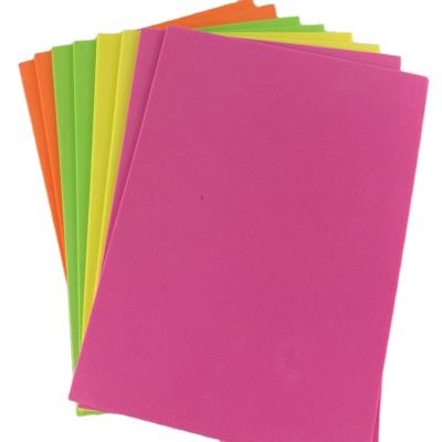 China Creative Diy Use 8 PCS Craft Foam Sheets Thickness A5 2MM for sale