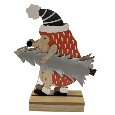 China China electornic wooden hedgehog decoration for sale