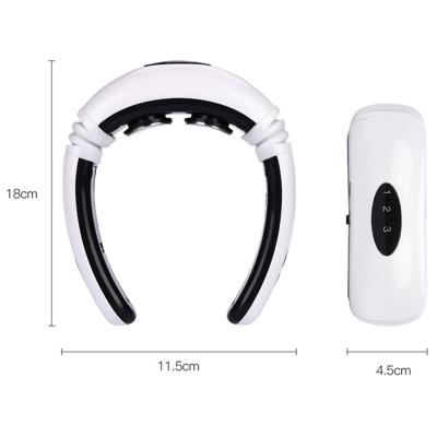 China NECK Heat portable smart Wireless Electric Smart intelligent neck massager for sale